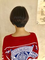 フランジェッタヘアー(Frangetta hair)&nbsp;カット職人ショートボブ