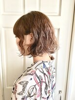 ヘアーワークス ヘルム 渋谷店(HAIR WORKS HELM)&nbsp;[HELM渋谷]ミニボブ×パーマ☆