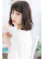 ミック ヘアアンドビューティー 大山店(miq  Hair&Beauty)&nbsp;ほんのり揺らめく♪小顔エアリーボブb