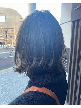 ヘアーサロン アウラ(hair salon aura) 【aura】カラースタイル　ブルージュ