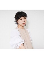 アーブル ヘアーアンドメイク(ARBRE) ショートヘアショートパーマヘア黒髪パーマ