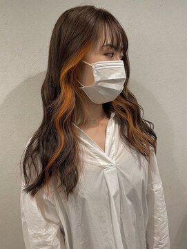 サミット ウル(SUMMIT ulu.) 【ulu yui】ペールオレンジ イヤリングカラー