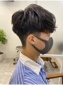 【刈り上げ×マッシュ】骨格補正