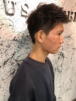 オーパスクリエ (OPUS CREER)&nbsp;甘め刈り上げ　アップバングショート！！