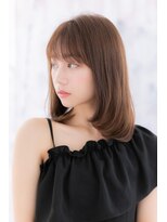 ミック 日暮里店(miq) シースルーバング☆内巻きワンカールエアストレートc1