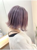 ケアブリーチで染めるペールラベンダー【新百合ヶ丘】