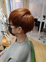 ニージ(Ni-ji) オレンジベージュショート