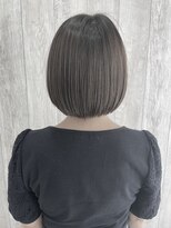 シエル 立川店(CIEL)&nbsp;【KAZUYA×CIEL】ミニボブ×グレージュ