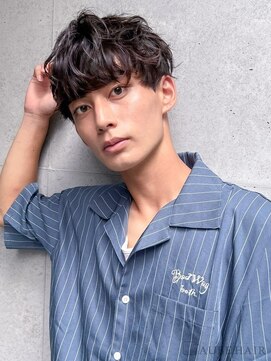 オーブ ヘアー カラ 今福鶴見店(AUBE HAIR cara) 20代・30代_束感マッシュ