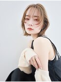 【Sourire江坂】ミストバングウザバングハイトーンショート