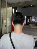 テーパーフェード高円寺メンズ理容室バーバー床屋シェービング眉
