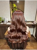 赤系ブラウンカラー◎20代30代40代50代