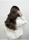 イメチェン/フルバング/似合わせカット/レッドブラウン/髪質改善