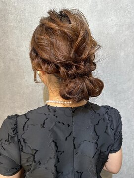 ウィスプ 赤羽店(wisp) お呼ばれシニヨン♪*。