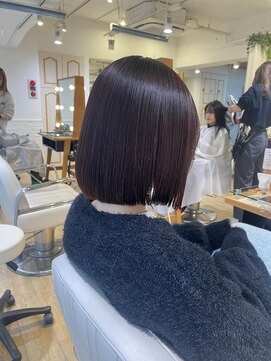 ネオリーブ チロル 横浜西口店(Neolive CiroL.) 美髪縮毛矯正 ボブ 髪質改善 横浜