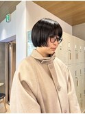 ☆ショートから伸ばしかけのオシャレミニボブ