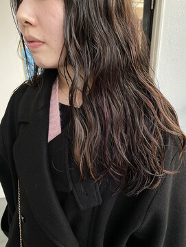 オーパスアミカ(OPUS AMICA) /パーマ×イヤリングカラー