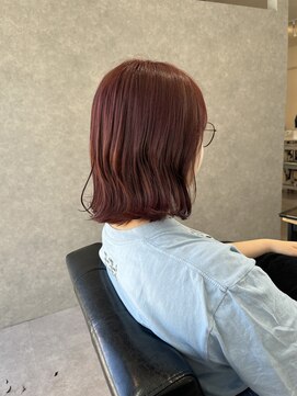 フー(feu) レッド系カラー。