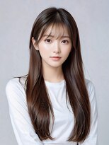 アース 湘南台店(HAIR&MAKE EARTH)&nbsp;20代30代40代大人可愛い髪質改善カラー艶感ストレート透明感