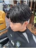 ニュアンスパーマ/センターパート