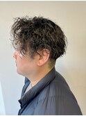 縦落ちツイストスパイラルパーマ