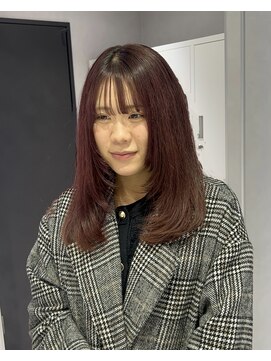 リアン バイ キートス(Lien by kiitos) レイヤーカット/顔まわりカット/セミロング