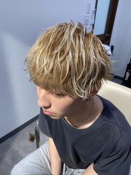 コーデ(coode) ホワイトブロンドマッシュ