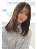 大人可愛い◎似合わせカットレッドブラウンボブ