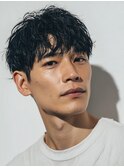 濡れ束感・無造作ショート