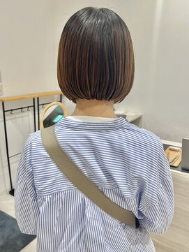 ノエル(NoeL) 後ろ姿がかわいいボブスタイル【田中郁矢】