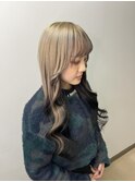 可愛いすぎるインナーカラー！