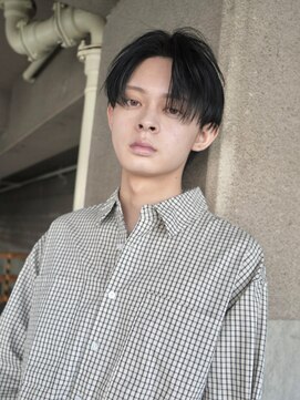 ネイト(Neit) センターパートメンズカットニュアンスパーマメンズパーマ