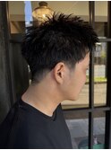 刈り上げスパイキーショート