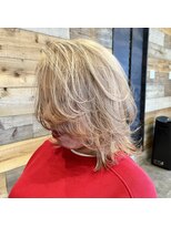 リビー(LIBEY)&nbsp;ハイミルクティーベージュ×ボブレイヤー