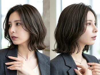 グリーン レーベル 川崎店(Green label)の写真/ゆったりマンツーマン施術!白髪染め&髪質改善カラーが自慢☆川崎で仕上がり長持ちカット◎