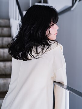 ヘアークラフト(Hair Craft) ミディアムレイヤー×ゆるふわパーマ【岡山】ウェーブパーマ