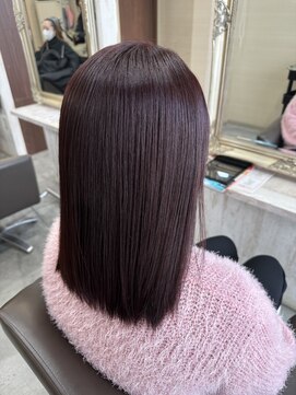 アイボリードット(ivory.) レッドバイオレットカラー