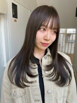 ローレン(LOREN) 透明感髪質改善ベージュダブルカラーミルクティーグレージュ