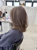 クレア 上大岡(CREA)&nbsp;白髪ぼかしハイライト縮毛矯正ダブルカラー髪質改善30代40代50代