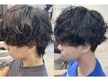 ソルネ(SOLNE)の雰囲気（波巻き、シャドウパーマ、ツイストスパイラル）