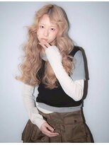 ユルク(JURK nagoya)&nbsp;栄/ハッシュカット/グレージュ/デザインカラー