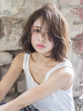 エアー 福岡(AIR) ［air-FUKUOKA　竹石］ グラマラス カール