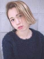 ネス(ness)&nbsp;[RIMMA]外国人風シャンパンブロンド/タンバルモリ/外ハネ