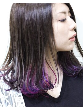 フォーム(FORM) スモーキーアッシュとインナーカラー