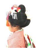 日本髪　アップスタイル