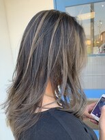 ヘアーメイク コラソン(hair make corazon)&nbsp;似合わせカットメルティカラー着物フェミニンロング