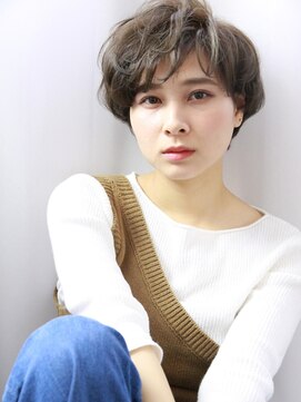 エフ 心斎橋(F a firm faith) 束感ショート/オーガニックカラー/プリカール