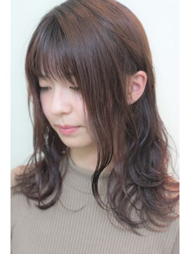 サンクレポ 毛先パーマ ☆ナチュラル美人☆美髪ブラウン　佐藤拓哉