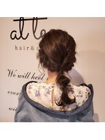 アットティー 金沢文庫(at tee...)&nbsp;簡単ヘアアレンジ☆