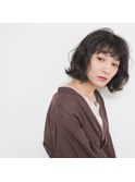 アンニュイ・ボブ・レディースニュアンスパーマ